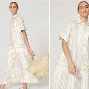 Co Asymmetrical Shirt Dress